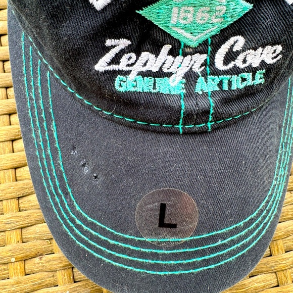 Lake Tahoe Zephyr Cove, Blue & White Hat, Size Large - Picture 7 of 7